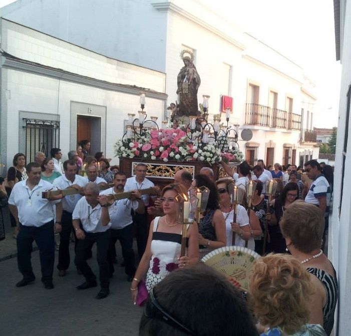 Villafranca celebra cultos religiosos en honor de la Virgen del Carmen